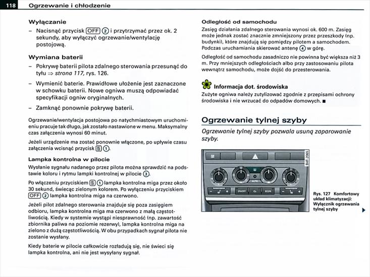 podręcznik  AUDI-A6  instrukcja - 118 Ogrzewanie i chłodzenie.jpg