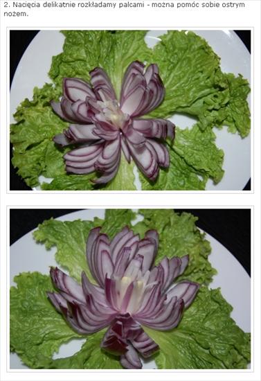 Dekoracje z warzyw - kwiat z cebuli2.jpg